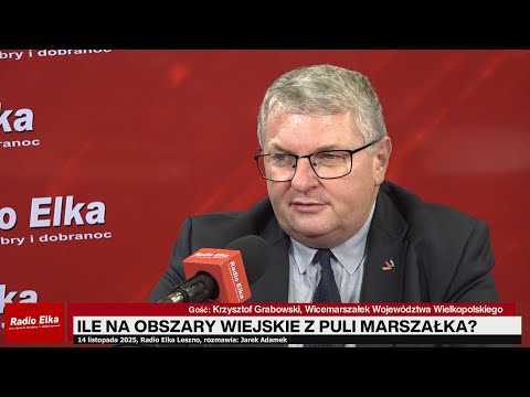 Co marszałek wielkopolski ma do zaoferowania obszarom... :: W naszym studiu rozmowa z Krzysztofem Grabowskim, wicemarszałkiem województwa wielkopolskiego. Porozmawiamy o tym, jak działa samorząd województwa, gdzie trafiają miliony złotych z europejskich programów i dlaczego koła gospodyń wiejskich przeżywają dziś prawdziwy renesans. Będzie też o strażakach, o aktywności sołectw i o tym, czy takie wsparcie przekłada się później na polityczne wyniki.Zostańcie z nami - będzie konkretnie, lokalnie i bardzo "wielkopolsko".