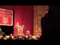 Università di Chicago: Ehud Olmert interrotto dai manifestanti