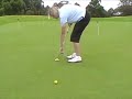 Aiming The Putter Correctly