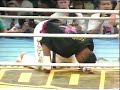 this is seidokaikan karate world cup in 1993, the bout was between ex-seidokaikan fighter satake and taekwondo fighter patrick smith.