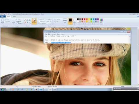 how to resize mb in paint