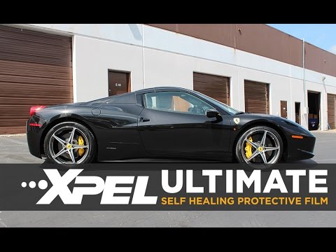 2014 Ferrari 458 Spider Clear Bra Install by XPEL Austin