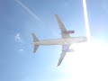 Rasante de um A320 da TAM;Low pass of a A320 of TAM Airlines