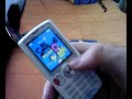 Sony Ericsson W810i fällt auf den Boden Sony Ericsson W810i fällt auf den Boden