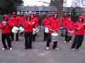 KalentuRa all in Red playing batucada