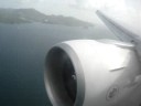 Boeing 777-300ER Air france landing in martinique