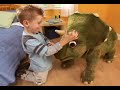 Kota the Robotic Triceratops Dinosaur