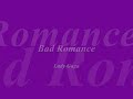 Bad Romance-Lady gaga-Lyrics