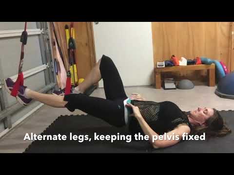 How to… Supine Leg Curl Single Leg Level 1
