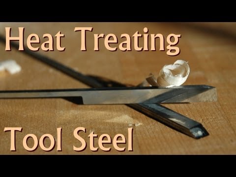 how to heat treat 01 tool steel