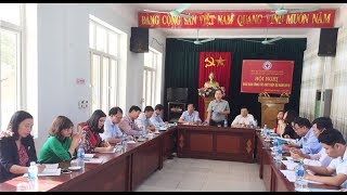 Cụm thi đua số 2 Hội Chữ thập đỏ tỉnh Quảng Ninh giao ban công tác năm 2018