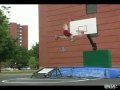 Awesome trampoline dunks