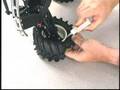 Traxxas setup 3 of 21 - Gluing the Tires
