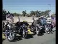 American Legion Riders and Kansas Patriot Guard parked