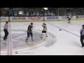Shawn Thornton vs Cody McCormick Feb 8, 2012