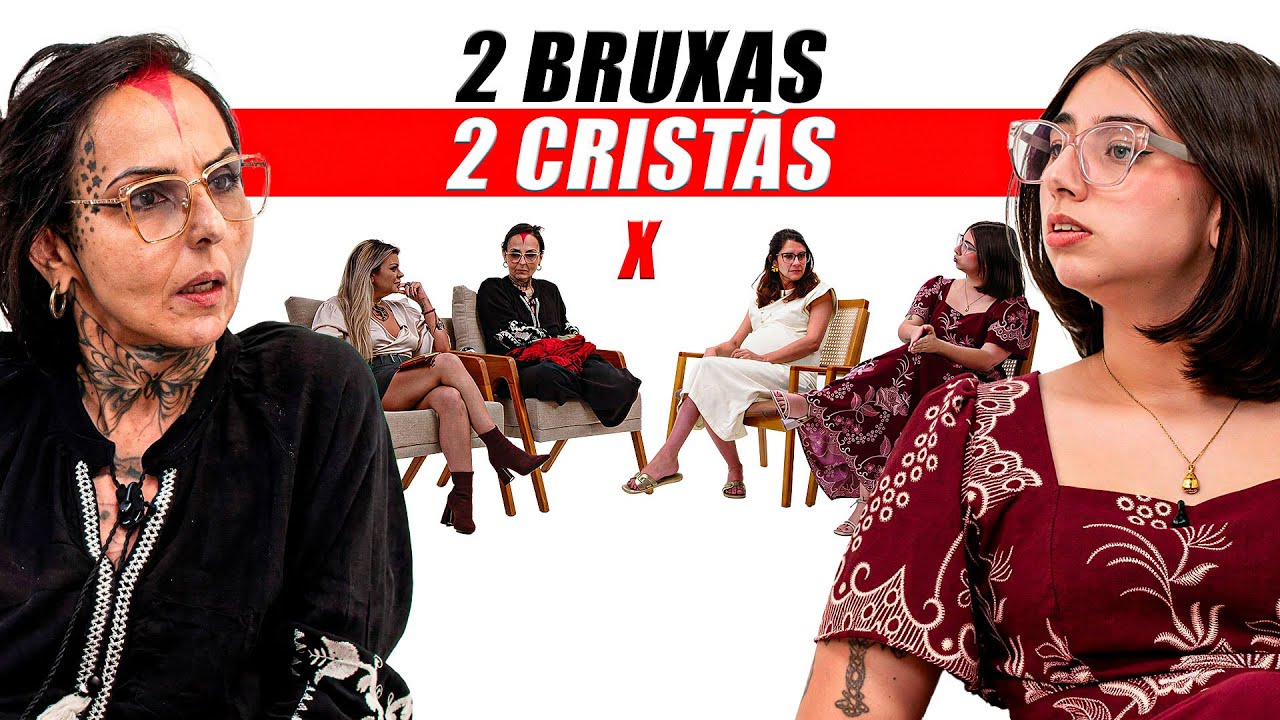 2 BRUXAS FEMINISTAS X 2 CRISTÃS SUBMISSAS | Savani e Lady Satã x Eduarda e lauane | CONTRAPONTO