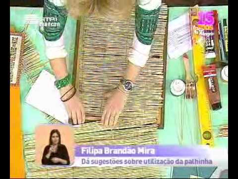 Dicas - Utilização da palhinha - Praça da Alegria
