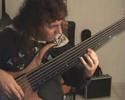 allemande in Gmajor of j.s bach on 7strings fretless bass