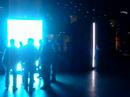 3 panel light installation at TodaysArt Festival in den Haag