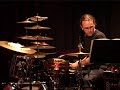 lucas niggli's big zoom:
claudio puntin - clarinet, bass clarinet?
nils wogram - trombone?
philipp schaufelberger - guitar?
peter herbert - bass?
lucas niggli - drums, percussion

