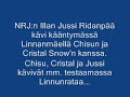 chisu   cristal snow linnanmäellä