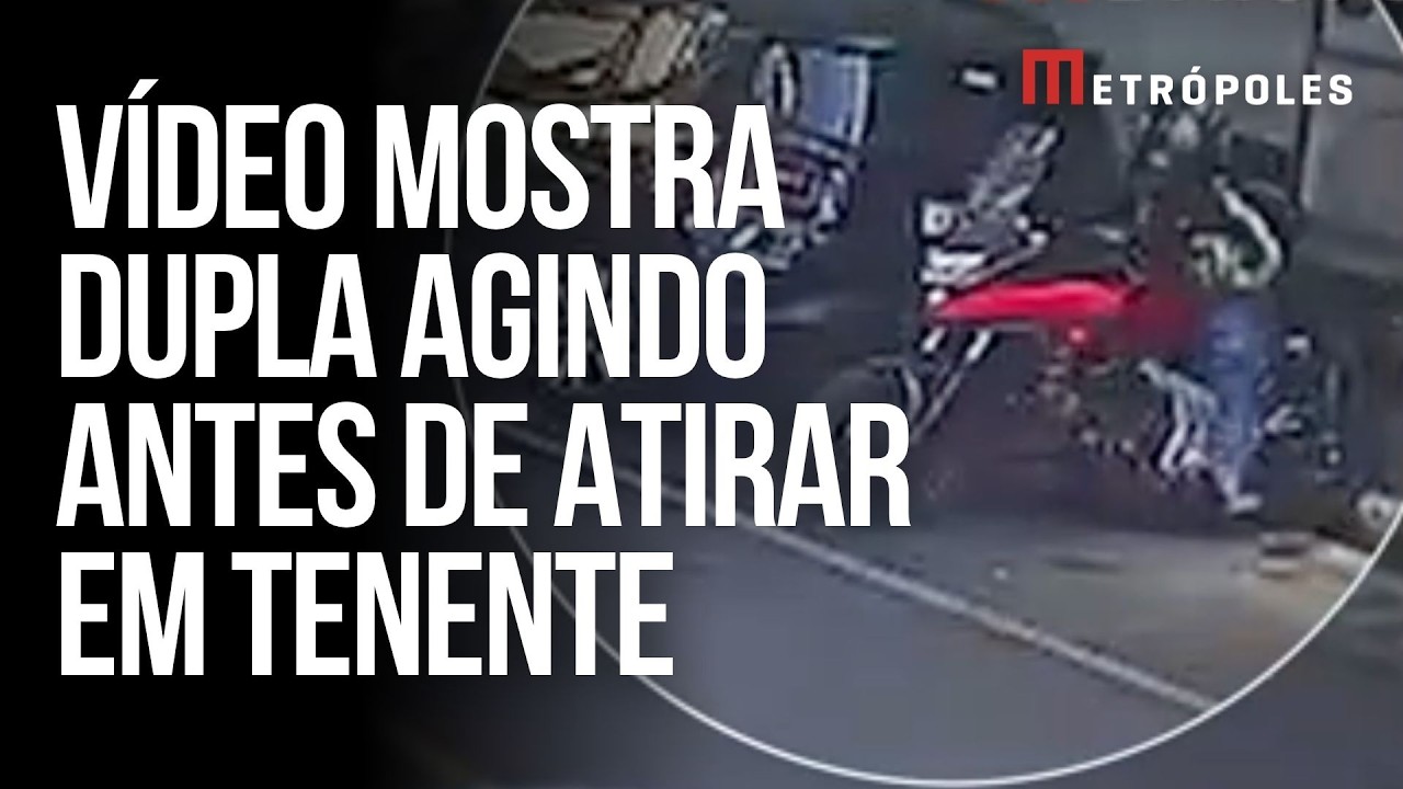 Vídeo mostra dupla agindo antes de atirar em tenente irmão de Eloá