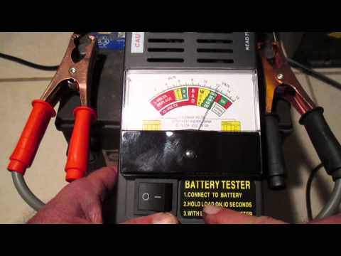 how to check if car battery is good