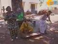Fatoumata kouyate et son Balafon se presente, fille griot