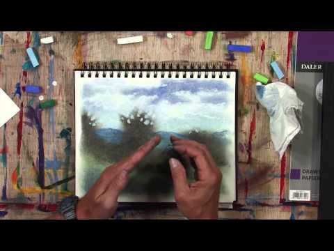 how to draw with pastels