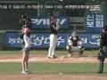 롯데 vs 두산 박예진 시구