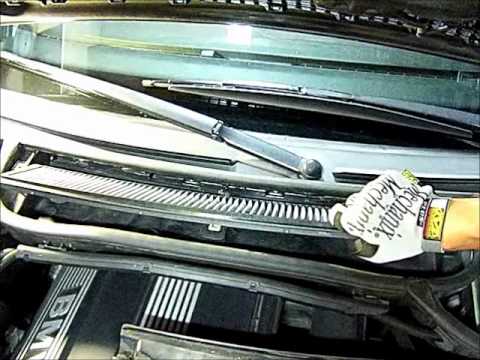BMW e46 Cabin Air Filter Replacement.wmv