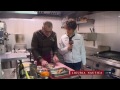 Trofie con scampi, gamberi e scorza d'arancia