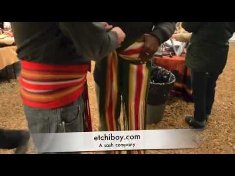 how to tie belt around waist