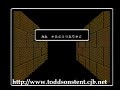 a video that features the game: wizardry - proving grounds of the mad overlord, nes version. i'm playing the game using my seventh party out of several.