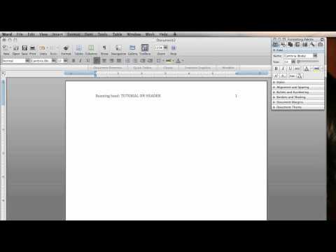how to change header in word