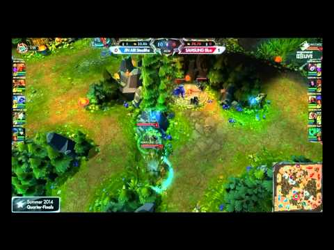 LOL CHAMPIONS SUMMER 2014 (SAMSUNG Blue vs. JINAIR Stealths) Match2