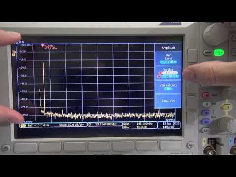 how to measure vswr using spectrum analyzer