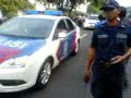 Jenazah Suharto dalam perjalanan ke Halim PK, lewat atas trowongan Casablanca, Kuningan.