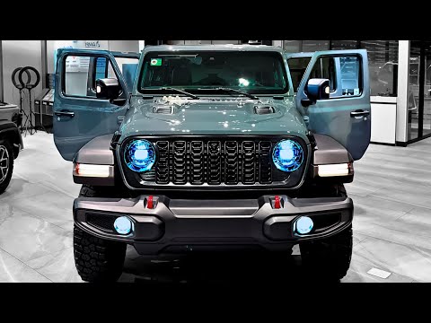 2025 Jeep Wrangler RUBICON Off-Road SUV, Interior and Exterior Detail