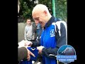 Everton Yakubu & Graveson signing shirts!!