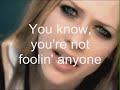 Avril Lavigne - Complicated (With Lyrics)
