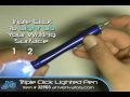 Triple Click Lighted Pen