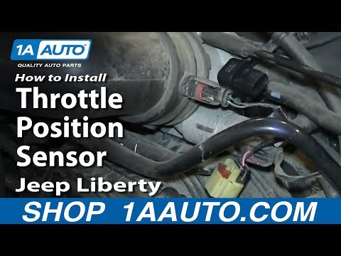 How To Install Replace Throttle Position Sensor 3.7L 2002-06 Jeep Liberty