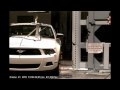 2010 Ford Mustang Coupe NCAP Side Pole Impact (New NHTSA Test)
