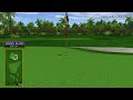 Golden Tee Great Shot on Tahiti Cove!