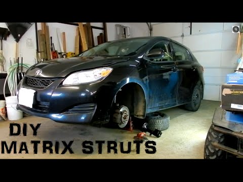 Front Strut Replacement – Toyota Matrix / Pontiac Vibe