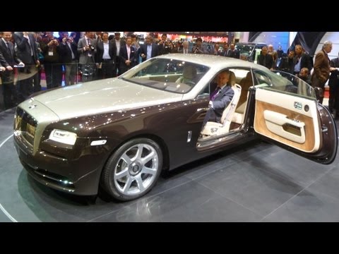 Rolls-Royce Wraith, first presentation