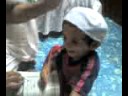Budak cute mengaji....