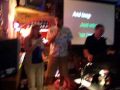 Joanne from the Silver Spinners, singing