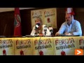 Elorrioko jaiak aurkeztu dituzte Ana Otadui alkateak eta Fernando Azkarate zinegotziak.